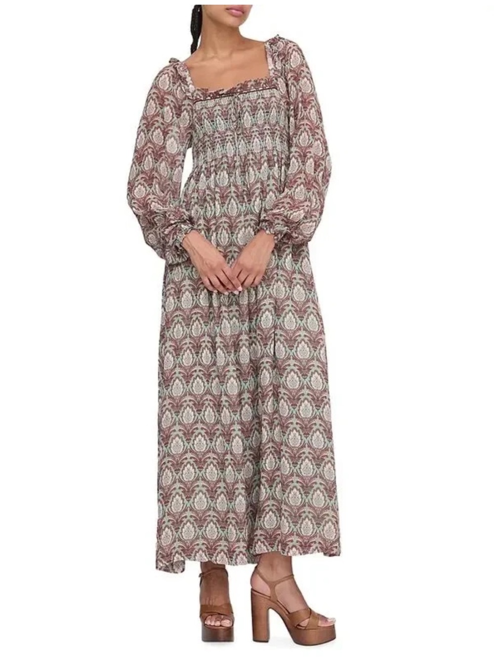 Hill House Scarlett Sage Pinecone Dress